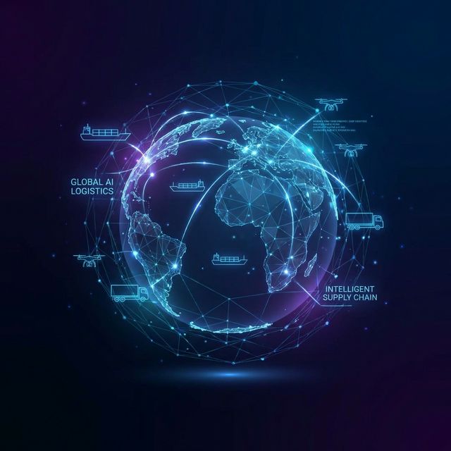 Trade AI SaaS Illustration